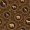 African stile seamless pattern