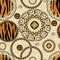 African style seamless background