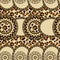 African style seamless with cheetah skin pattern