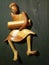 African-styled wooden statue