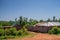 African traditional huts in Kenya