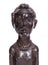 African traditional man bust statuette