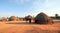 African tribal hut