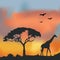 African Wildlife Background