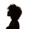 An african woman's profile