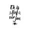 Afrikaans text: I love you. Lettering. Banner. calligraphy vector illustration