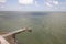 Afsluitdijk holland dams on the North Sea