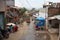 Aftermath of flash floods in 2016 in Garut, West Java, Indonesia.