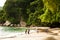 Afternoon on beach, Pulau Pangkor, Malaysia - July 2015