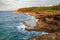 Afternoon coastline Puerto Rico