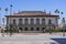 Afternoon exterior view of the Auditorium of the city of Pasadena