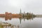 Afternoon exterior view of the famous Frederiksborg Castle