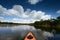 Afternoon kayaking on Nine Mile Pond in Everglades National Park, Florida.