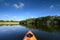 Afternoon kayaking on Nine Mile Pond in Everglades National Park, Florida.