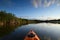 Afternoon kayaking on Nine Mile Pond in Everglades National Park, Florida.