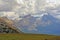 Afternoon storm clouds over the Mountains