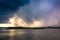 Afternoon thunderstorm over Port Orange, Florida.