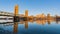 Afternoon timelapse of the famous tower bridge, Sacramento