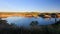 Afternoon view of the beautiful Don Pedro Reservoir