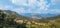 Afternoon View of Mountains of Western Sahyadri Ghats from Raigad Fort