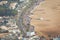 Agadir aerial panoramic view from the Agadir Kasbah Agadir Fort