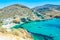 Agali beach in Folegandros Island, Greece