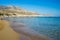 Agathi Beach on the Island of Rhodes Greece