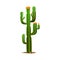 Agave americana cactus prickly plant isolated icon