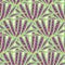 Agave succulent desert seamless pattern