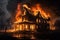 Aged dwelling succumbs to flames, an urgent and destructive blaze