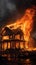 Aged dwelling succumbs to flames, an urgent and destructive blaze