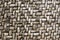 Aged handmade bamboo weave texture background.