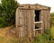 Aged Railroad car shed in Wallace , Kansas