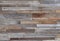 Aged Weather Wooden Paneling Boards on Exterior Wall Background