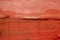 Aged weathered wood painted in red orange color