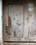 Aged wood doors weathered vintage