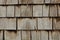 Aged Wooden Shingle Background