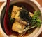 Agedashi Tofu - vegetarian Japanese appetiser with tofu - beautifully prepared fresh healthy Asian food