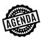 Agenda rubber stamp