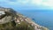 Agerola, Italy - From a panoramic terrace the view is lost on the sea of the Amalfi Coast