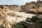 Aggregate limestone quarry, Malta, Mediterranean