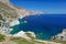 Agia Anna beach of Amorgos, Greece