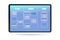 Agile kanban board with outstanding tasks