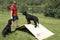 Agility Training - Portuguese Water Dogs