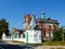 Aging church Saint Nikolaya in city Mstyora,Russia