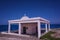 Agioi Anargiroi church at night, Cavo Greco, Cyprus