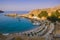 Agios Pavlos Beach in Lindos, Rhodes island, Greece