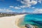 Agios Prokopios beach in Naxos, Greece