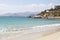 Agios Prokopios beach in Naxos island