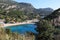 Agios Spyridon Bay at Paleokastritsa on Corfu Island